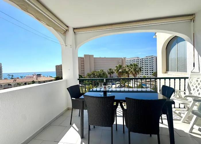Terraza Y Vistas En Carihuela Erisa 2 A 100 Metros De La Playa Apartment Torremolinos